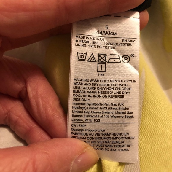 Banana Republic black shift dress - Picture 7 of 7